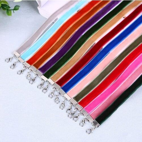 Женские бархатные чокеры JUCHAO China At AliExpress