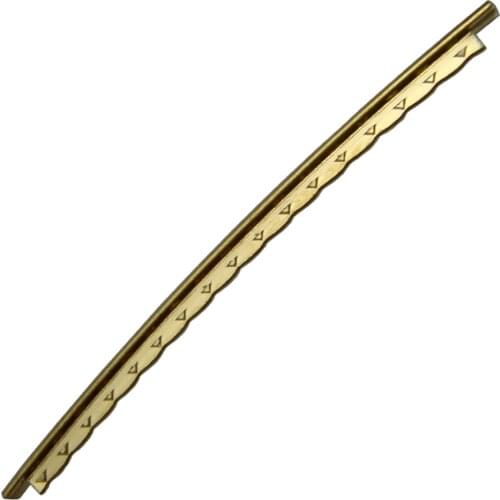 Pack of 21 Brass Acoustic Guitar Fretwires Neck Fretboard 21 Frets DIY 2.0mm Width Golden