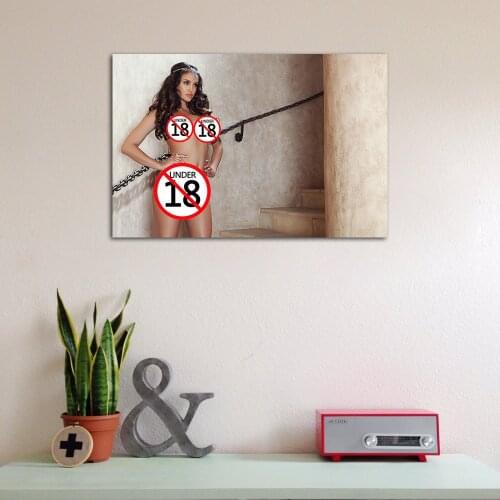 Beautiful Model Hot Body Photo Decorative Posters and Prints Canvas Painting Wall Art Picture For Living Room Decor