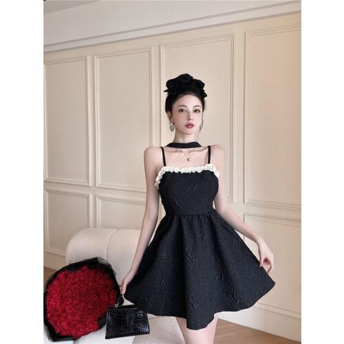 Черные летние платья LONELY FAIRY China At AliExpress