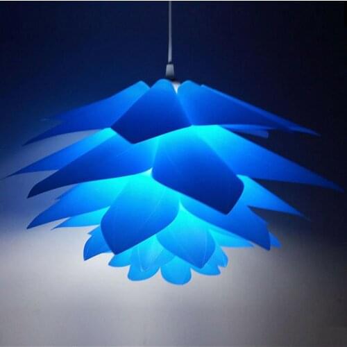 50 cm Lotus Chandelier Pendant Lampshade DIY Puzzle Lights Modern Lamp Shade for Light Ceiling Lampshade Decor Indoor