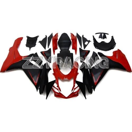 Full Motorcycle Fairings Kit for Suzuki GSXR600 GSXR750 K11 2011 2012 2013 2014 2015 2016 ABS Plastic Body Work Black Red Covers