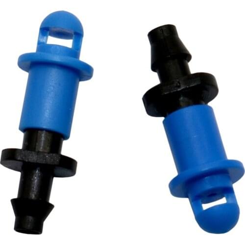 360 Degrees Refraction Micro Sprinklers With Barbed 4/7mm Hose Strait Connectors Garden Agriculture Irrigation Accessories 50Pcs