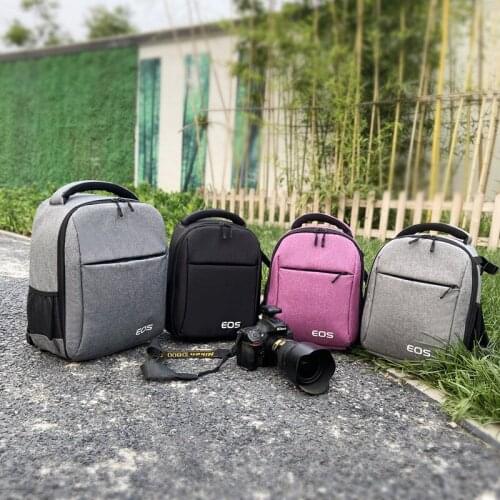 DSLR Camera Bag Waterproof Backpack Shoulder Laptop Computer Digital Camera Lens Photography for Canon Nikon Sony