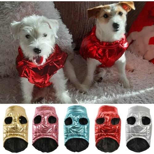 Warm Winter Puppy Pet Clothes Autumn Waterproof Pet Jacket Dog Coat For Small Medium Large Dog Chihuahua French Bulldog Clothing