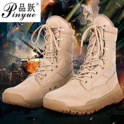 Winter Army Mens Military Outdoor Desert Combat Boots Men Snow Special Force Tactical Boots Botas Hombre Zapats 37--46