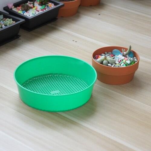 1 PCS Gardening Sowing Tools Portable Dispenser Sifting Pan Sower Seed Spreaders Planter Seedling Removing Tool Garden Supplies