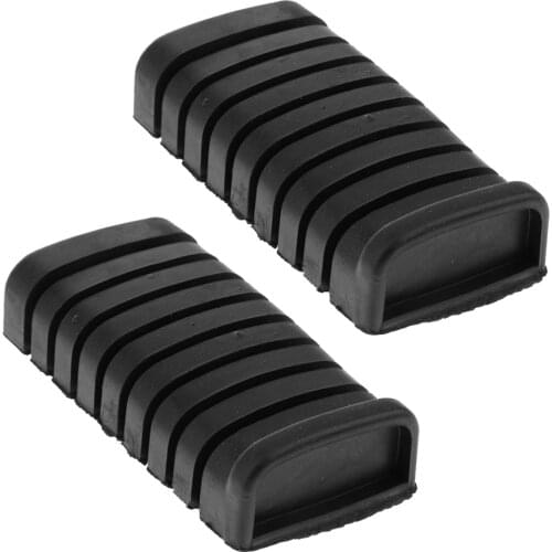 2 Pieces Motorcycle Rubber Footrest Pedal Foot Peg Cover Shell for Honda WY125