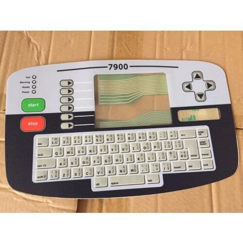 7900 keyboard membrane for LINX 7900 inkjet printer parts INKJET KEYPAD