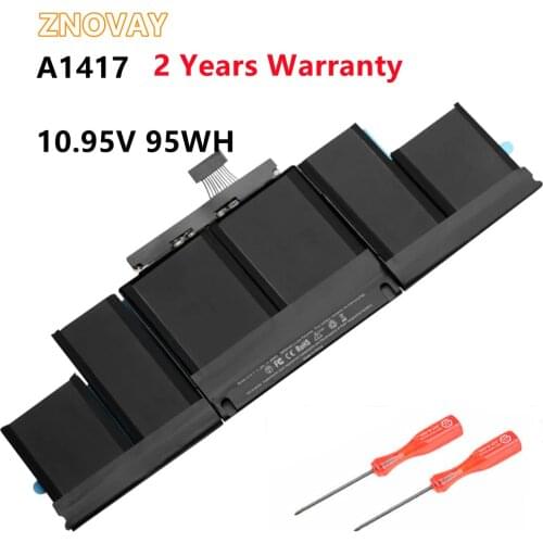 ZNOVAY Laptop Battery for Apple A1417 A1398 (2012 Early-2013 Version) for MacBook Retina Pro 15" fits ME665LL/A ME664LL/A