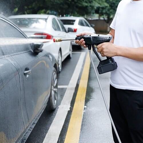 Cordless Pressure Washer Portable Multi-function Power Cleaner Wireless Charging High-power Powerful Car High Pressure Washer