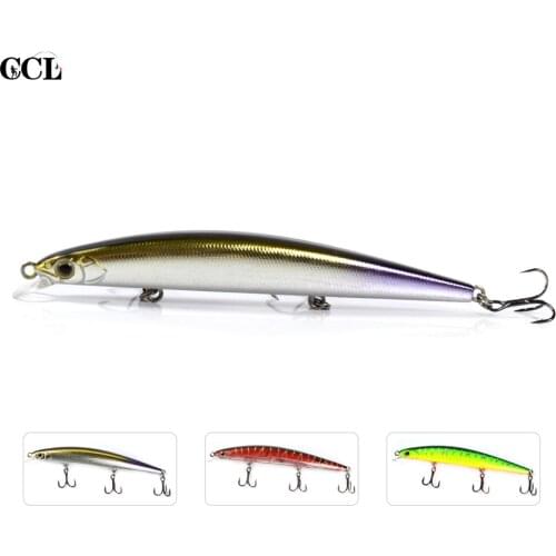 CCLTBA Super Minnow Lures Tungsten Weight System Long Casting New Fishing Lures Hard Bait 110mm 11g Wobbler Jerkbait Minnow