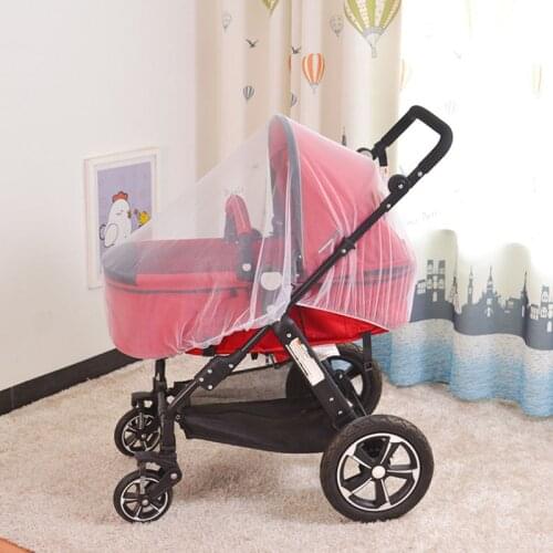 Baby Stroller Pushchair Mosquito Insect Summer Mosquito Net Shield Net Safe Infants Protection Mesh Stroller Accessories 150cm