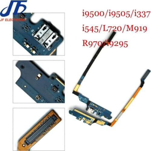 For Samsung Galaxy S4 i9505 i9500 i337 i545 l720 m919 i9295 Charger Port USB Charging Dock Connector Flex Cable Ribbon 50pcs/lot