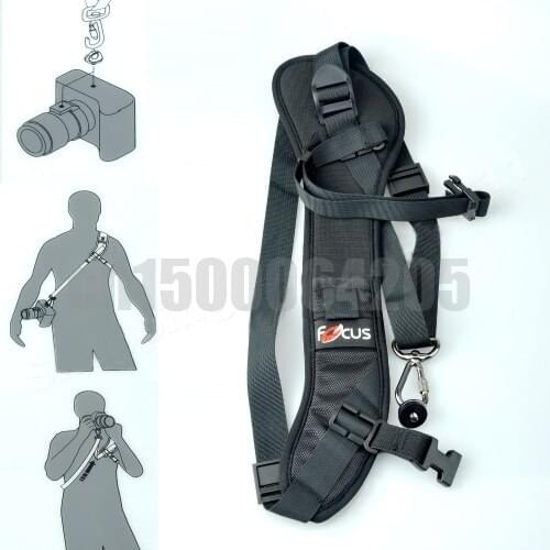 F1 F-1 Neck Strap Quick Rapid Shoulder Sling For 5D2 5D3 5D4 6D 6D2 7D2 1DX 1DX2 D5300 D5200 D7100 D7000 D3100 D3200 D5 D4