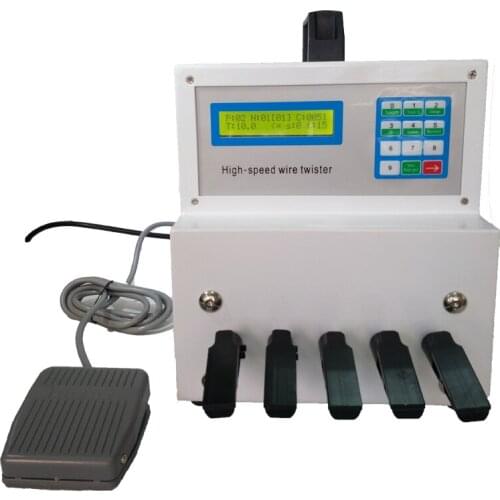 HS-T104 Wire Harness Equipment High Quality Wire Cable Stranding Winding Bunching Twisting Machine