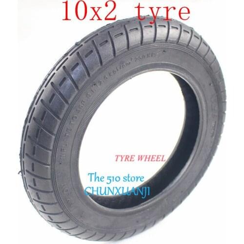 Shipp quality 10x2 tire tyre inner tube fits mountain buggy electric scooter balancing car free shipping