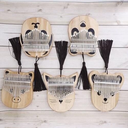 Kalimba 17-key Thumb Piano Mini Piano Mdkaba Finger Piano Childrens Musical Instrument Music Toy Birthday Christmas Gift