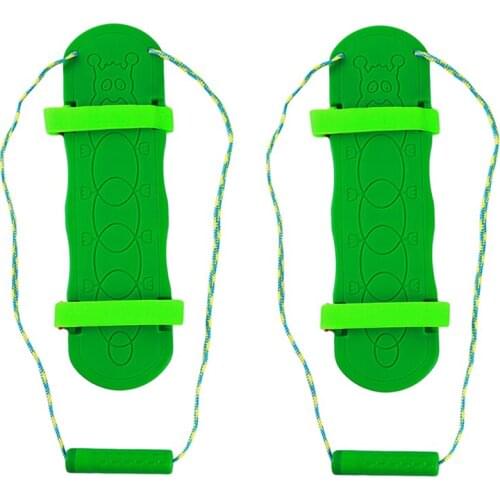 Creative Cooperation Board Sport Toys For Children Kindergarten Teamwork Balance Game Double Person Shoes Outdoor Games Supplies