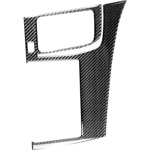 Navigation Panel Sticker Protective Self-adhesive Carbon Fiber Anti-scratch Car Panel Cover for Honda Civic 8th Generation 2006