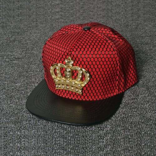 Nieuwe 2021 Mannen Vrouwen Snapback Hoed Koning Kroon Baseball Cap Verstelbare Hip Hop Vader Hoeden Zon Cap