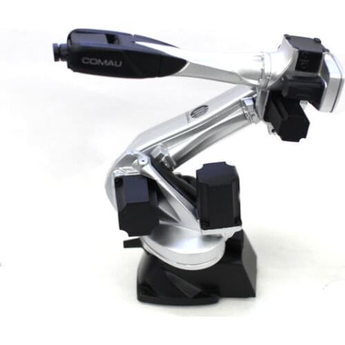 Robot 3D Model 1:10 COMAU Racer Industrial Robot Model Manipulator Arm Model Multiple-Joint for Collection,Decoration