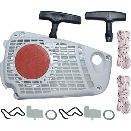 Recoil Starter Handle Rope Pawl Kit For Stihl MS192T MS192TC MS193T Chainsaw Replace 1137 080 2108