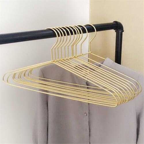 5/10 Pcs Clothes Hangers Thicken Aluminum Alloy Drying Racks Seamless Anti-slip Windproof Anti-rust Clothing Hanger Organization