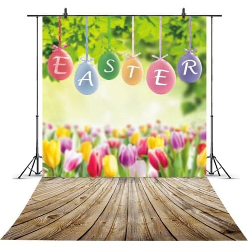 Yeele Photophone For Photo Session Easter Day Eggs Wood Planks Backdrops Baby Show Spring Photographic Backgrounds Photo Studio
