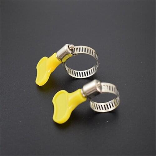 Stainless Steel Handle Clamp Clamp Hose Clamp Gas Pipe Liquefied Gas 4 Points 6 Points 1 Inch Pipe Clamp Hoop Special