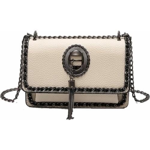 Womens bag new fashion fashion fashion chain messenger bag ins small bag female fashion