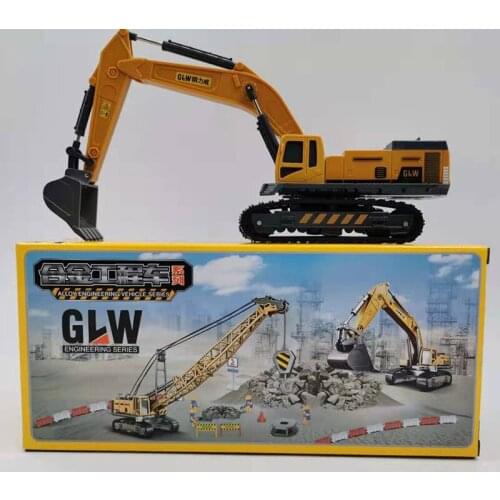 32cm Alloy Diecast Excavator Vehicle Model Truck Machine Model Toy Engineering Truck F Toy
