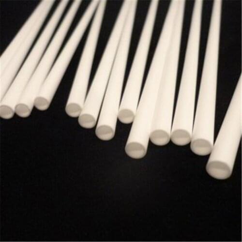 99.5%-Al2O3High Thermal Corundum Tube OD12.0*ID8.0mm/Round Single-Bore Alumina Tube/Insulating Ceramics For Thermocouple Sensors