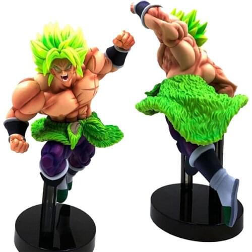 Anime Figures Dragon Ball Z Super Broly Pvc Broly Super Saiyan Image Toy Anime Action Figures Toys for Children Birthday Gift