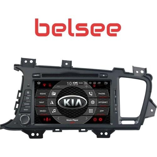 Belsee 8" IPS Screen DSP Android 9.0 Ram 4+64 Car DVD Radio Multimedia Player Stereo for Kia Optima K5 2011 2012 2013 2014 2015