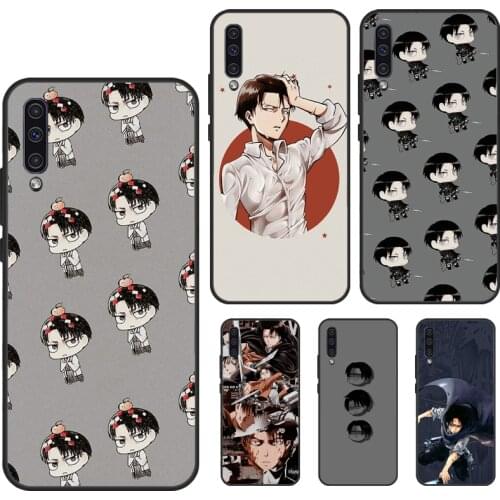 Levi Ackerman Collage Soft Case For Samsung Galaxy A51 A71 A11 A31 M21 M31 A40 A10 A30 A50 A70 A21S A20e Cover