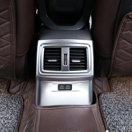 For BMW X1 F48 2016 2017 2018 2019 Car Accessories ABS Car Rear Air Conditioning Vent Frame Trim 1 Pcs