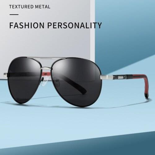 FEISHINI Steampunk Metal Sunglasses Men Polarized Brand Designer Glasses Women Driving Eyewear Shades UV Protection
