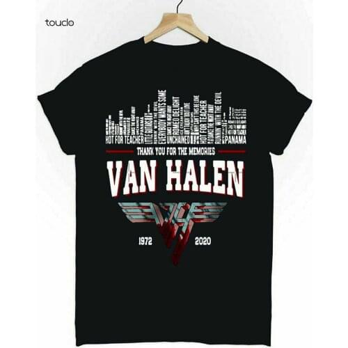 Eddie Van Halen RIP Tribute Gear Thank For the Classi T-Shirt Regular Size S-3XL