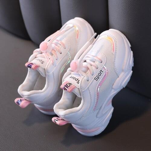 Sneakers Sport Kids Shoes Baby Girls Boys Mesh Breathable Comfortable Sneakers Fashion Shoes Spring/autumn Кроссовки Детские