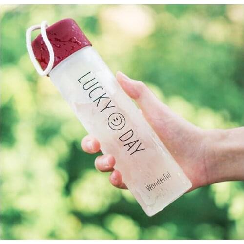 Tumbler Mug Water Bottles Adult Outdoors Sport Fitness Color Glass Space Cup Easy To Carry Anticorrosive Kid Child Children Scho