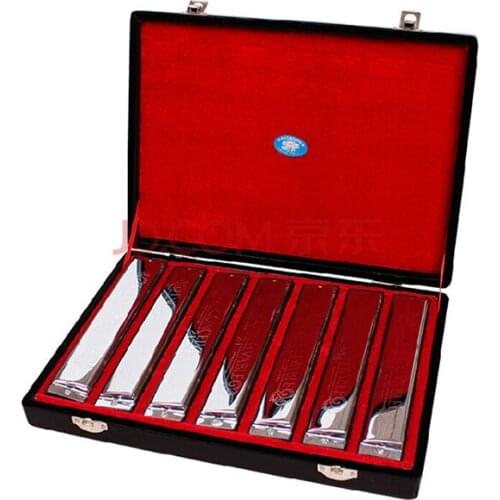Swan SW24-7T 24 Hole 7-Tune Set-Packing Harmonica Gift Box