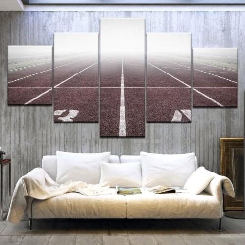 Wall Art Canvas Painting Living Room Poster Frame 5 Panel Athletics track playground Modular Print Cuadros Decoration Picture