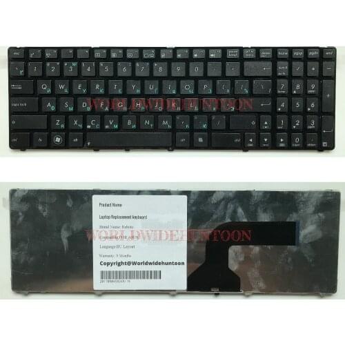 Original Reboto laptop Keyboard for ASUS A53 K53 K53E K53SC K53SD K53SJ K53SM K53SV keyboard RU Layout with Frame