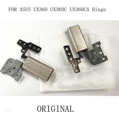 New For Asus Zenbook Flip UX360C UX360CA UX360CA-1B Series Laptop LCD Screen Hinges Set L & R 13NB0BA2M08121 13NB0BA2M07121