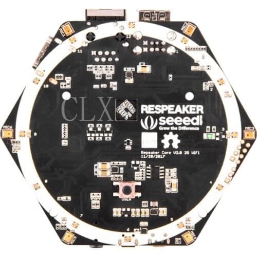 Respeaker 4 Wheat Linear Microphone Array Expansion Board suite IoT IoT Intelligent voice