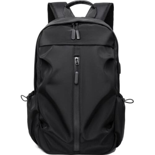 New Waterproof Men Women Backpack 15.6 Inches Laptop Back Pack Large Capacity Stundet Backpacks Pleated Casual School Bags S2453