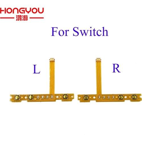 5Pcs oem NEW left right Button Key Flex Cable Replacement part SL SR Button Flex Cable for Nintendo NS Switch Joy-Con