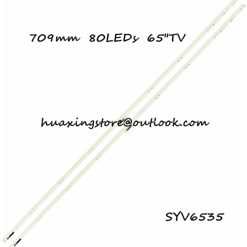 LED Backlight strip 80 lamp for Sony 65"TV KD-65X8500B SYV6535 4121302-312-0155
