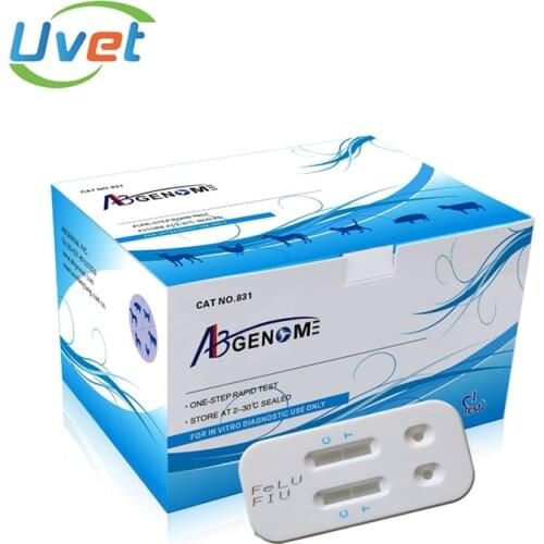Uvet Feline Combined Rapid Test Kit FIV Ab FeLV Ag Test